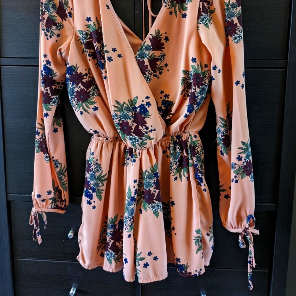 Flowy Floral Romper